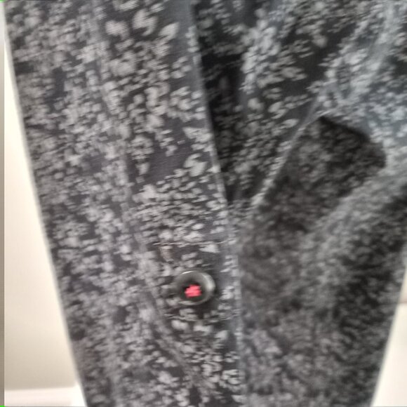 TRANQUILITY MAYHEM BLUE/GREY FLORAL PRINT LONG SLEEVE COTTON SHIRT MEN SIZE XL - Picture 8 of 11